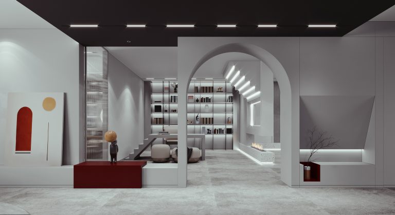 家居馆家具展厅效果图