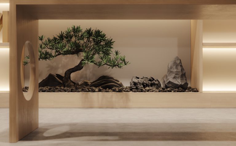 茶具店效果图